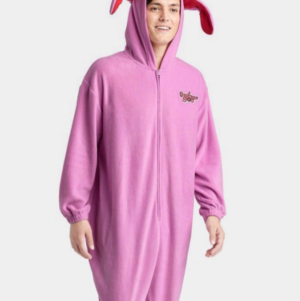Mens A Christmas Story bunny pajamas